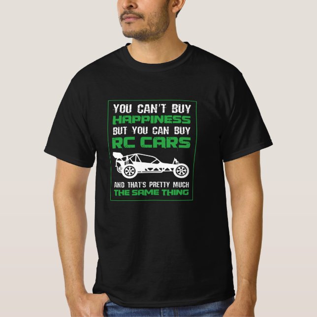 T-shirt Bonheur des voitures RC identiques (Devant)