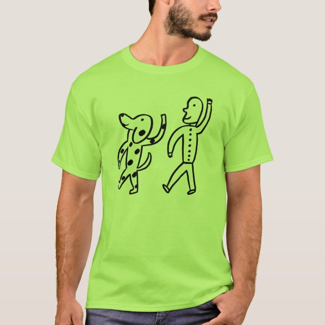 T-shirt Bonheur heureux un jour heureux (Devant)