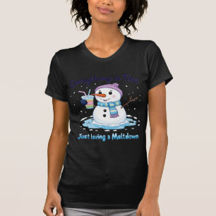 T-shirt bonhomme de neige   Faire une fusion   Tout va bie
