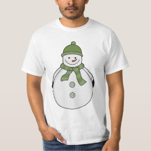 T-shirt Bonhomme de neige froid