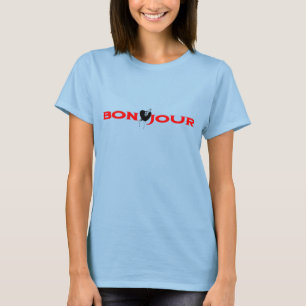 T-shirt Bonjour