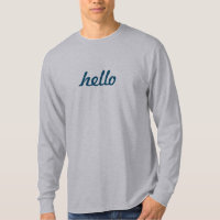 t-shirt bonjour