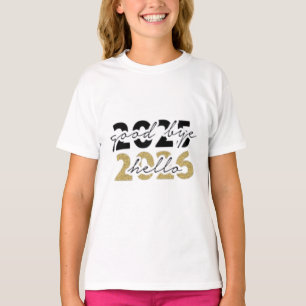 T-shirt Bonjour 2026 Bonne fête du Nouvel An 2026