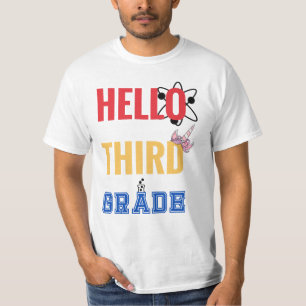 T-shirt Bonjour 3e année   Design exceptionnel pour la 3èm