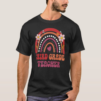 T-shirt Bonjour 3e année Retour à l'école 3e année Enseign