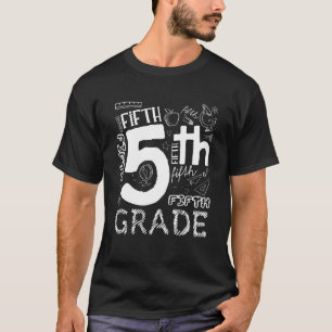 T-shirt Bonjour 5e année ici Je viens Enseignant 5e année 