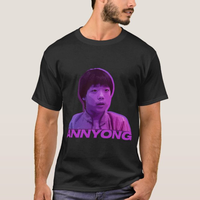 T-shirt Bonjour Annyong (Devant)