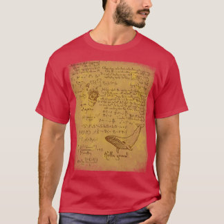 T-shirt Bonjour au sol
