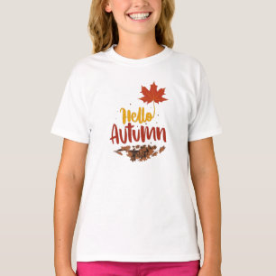 T-shirt Bonjour automne