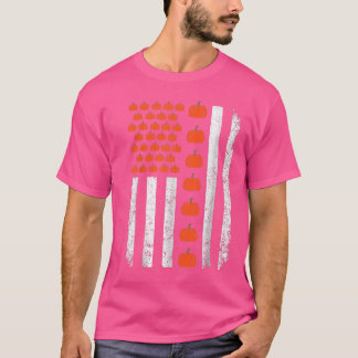 T-shirt Bonjour Automne Feuilles Automne Saison Citrouille