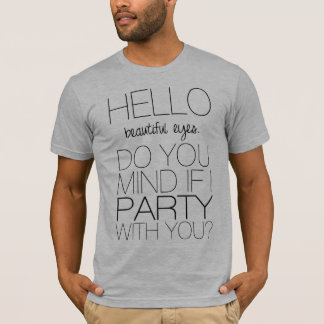 T-shirt Bonjour, beaux yeux