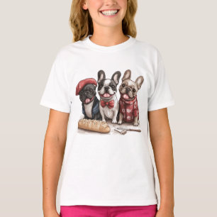 T-shirt Bonjour Bouledogues Français