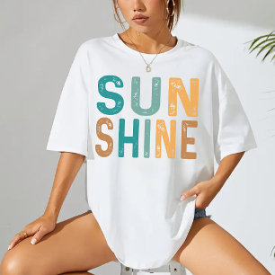 T-shirt Bonjour Chemise Sunshine, Vibes de Vacances à la P