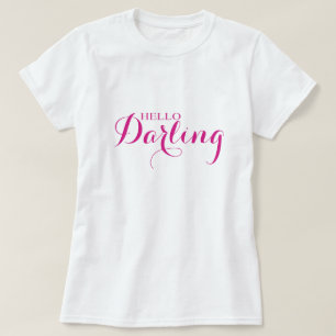 T-shirt Bonjour, chérie