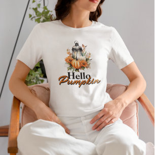 T-shirt Bonjour Citrouille