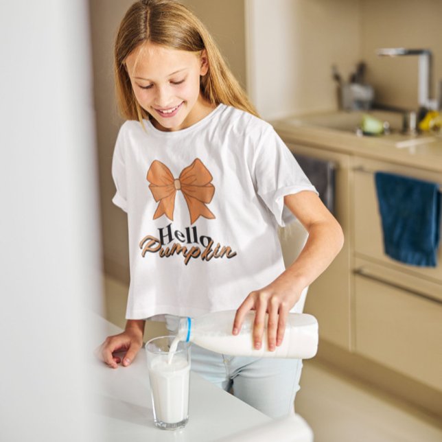 T-shirt Bonjour citrouille (Créateur téléchargé)