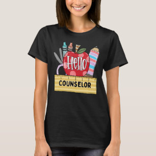 T-shirt Bonjour Conseiller Enseignant Apple