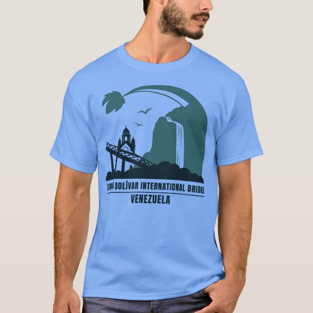 T-shirt Bonjour du Venezuela (Devant)