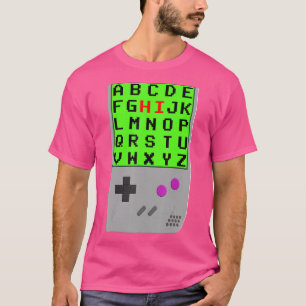 T-shirt Bonjour En Alphabet Retour À L'École Pré-Maternell