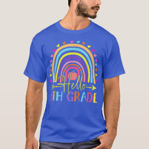 T-shirt Bonjour Équipe 8e année 8e année Retour à l'école 