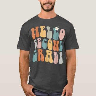 T-shirt Bonjour Équipe D'Enseignants De Deuxième Année Ret