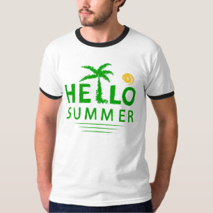 T-shirt Bonjour été