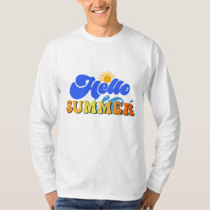 T-shirt Bonjour été