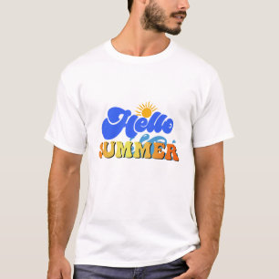 T-shirt Bonjour été
