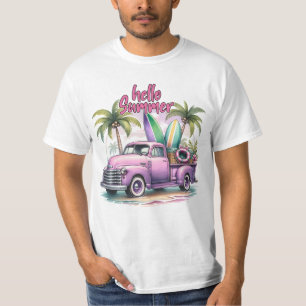 T-shirt Bonjour été