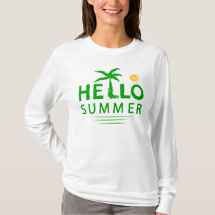 T-shirt Bonjour été