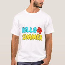 T-Shirt Bonjour Été