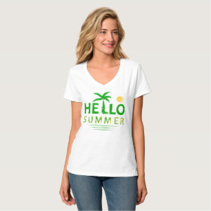 T-shirt Bonjour été
