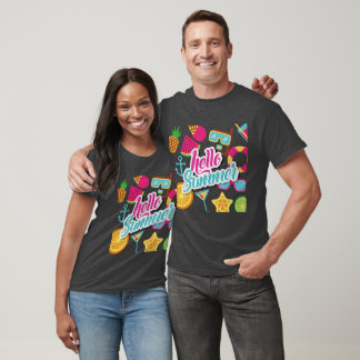 T-shirt Bonjour été