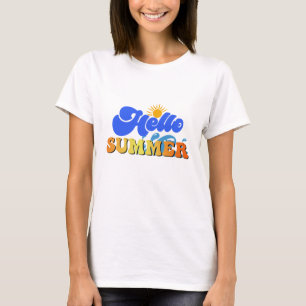 T-shirt Bonjour été