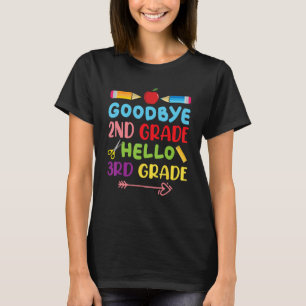 T-shirt Bonjour Étudiant De 3E Année Retour À L'École Arg