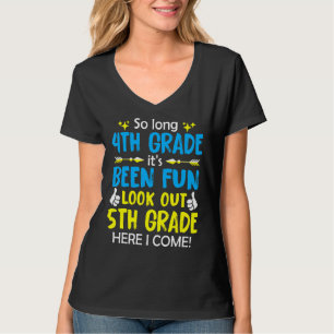 T-shirt Bonjour Étudiant De 5E Année Retour À L'École Arg