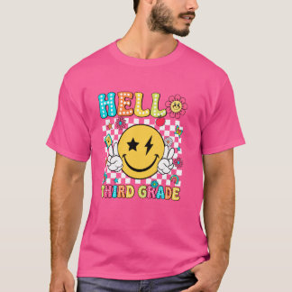 T-shirt Bonjour Étudiant de troisième année Premier jour R