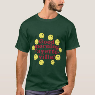 T-shirt Bonjour Fayetteville Oversized
