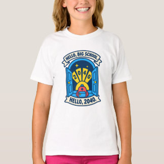T-shirt Bonjour Grande École 2040 Porte d'entrée Aurore