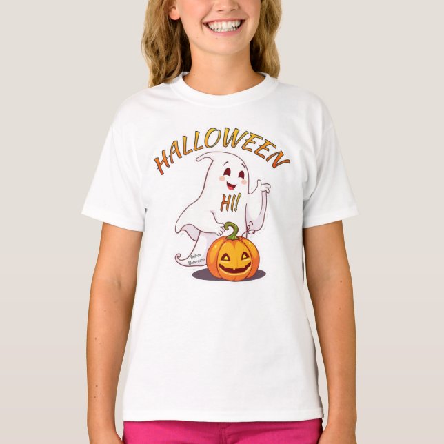 T-shirt Bonjour ! Halloween (Devant)