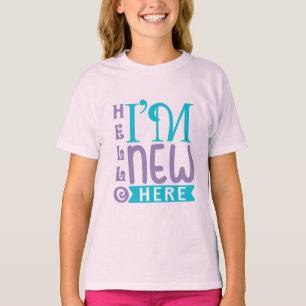 T-shirt Bonjour, je suis nouveau ici
