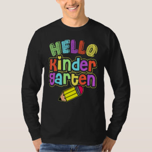 T-shirt Bonjour maternelle Premier jour de maternelle Reto