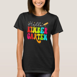 T-shirt Bonjour Maternelle Premier Jour D'école Professeur