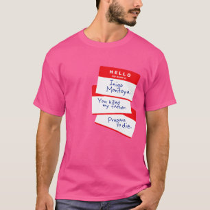 T-shirt bonjour mon nom est amis