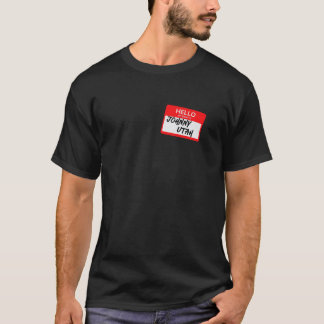 T-shirt Bonjour Mon Nom Est Johnny Utah