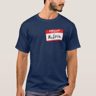 T-shirt Bonjour mon nom est McLovin