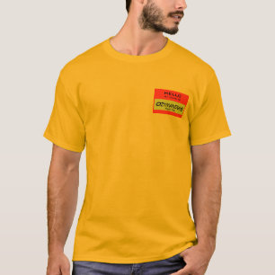 T-shirt Bonjour, mon nom est Ozymandias