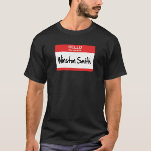 T-shirt Bonjour. Mon nom est Winston Smith