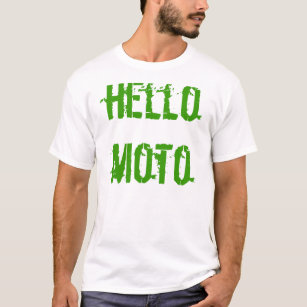 T-shirt bonjour moto