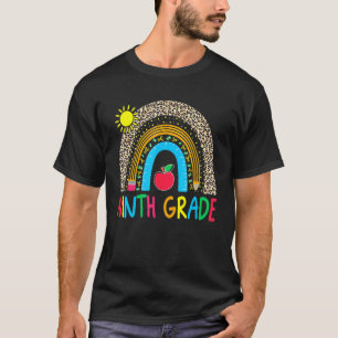 T-shirt Bonjour Neuvième Classe Équipe 9e Retour À L'École